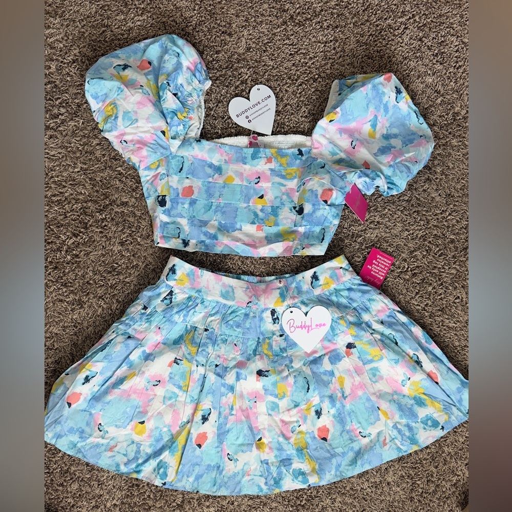 NWT buddy love 2 piece set